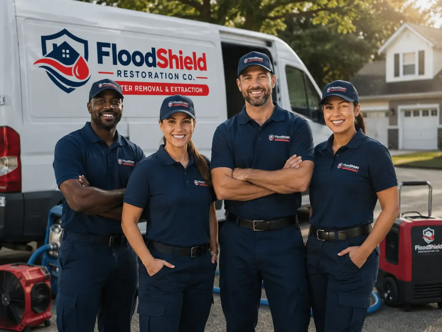 Flood Damage Restoration company in Coopersville, MI