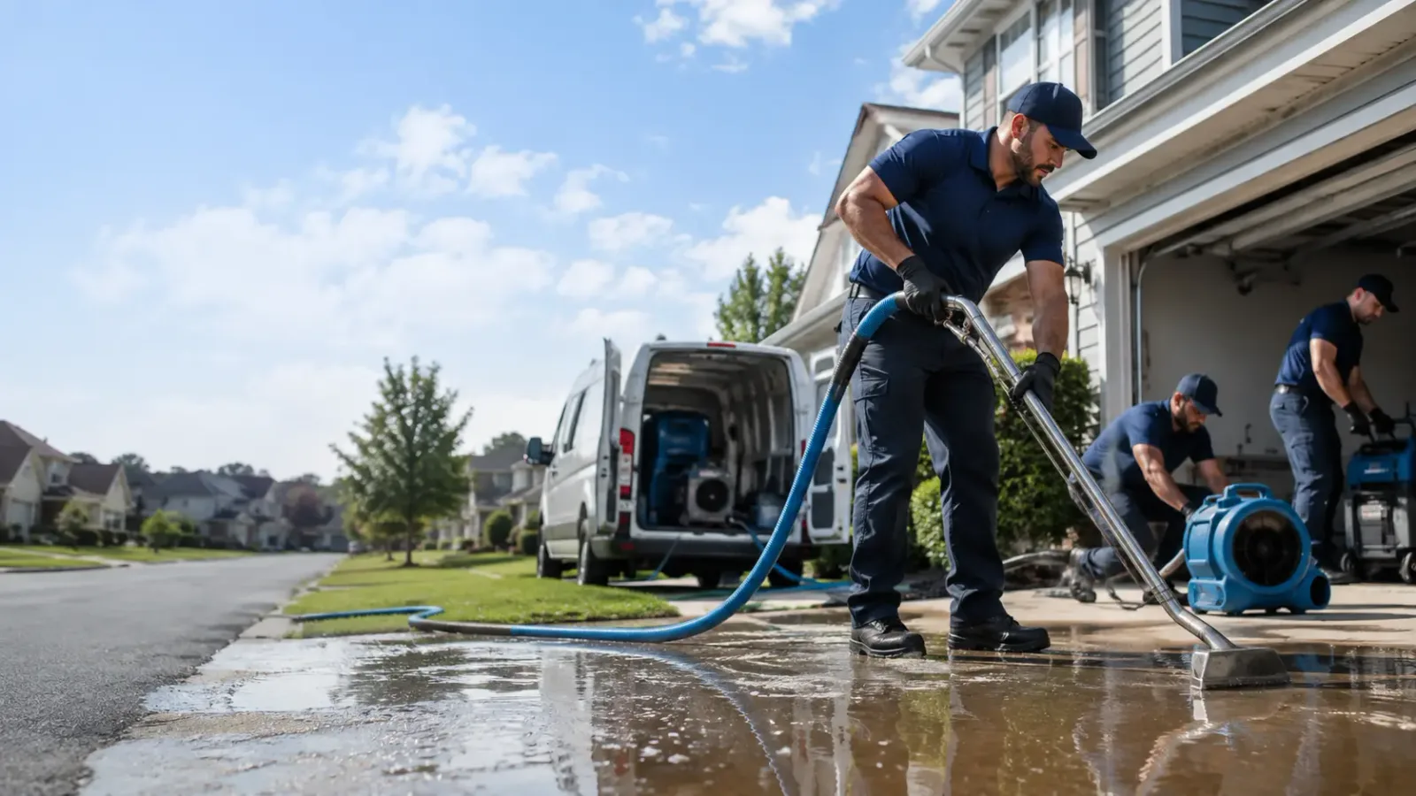 Flood Damage Restoration in Coopersville, MI